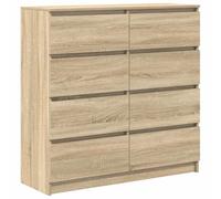 vidaXL Buffet chêne Sonoma 100x35x99 cm Bois d'ingénierie, Armoire de Rangement, Meuble d'entrée, Meuble d'appoint, Meuble de Rangement de Cuisine
