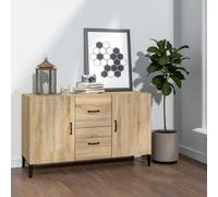 vidaXL Buffet Chêne sonoma 100x36x60 cm Bois d'ingénierie Marron
