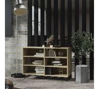 vidaXL Buffet chêne sonoma 103,5x35x70 cm bois d'ingénierie