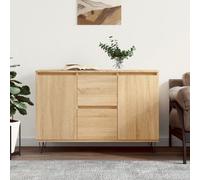 vidaXL Buffet chêne sonoma 104x35x70 cm bois d'ingénierie Marron