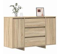 vidaXL Buffet Chêne Sonoma 120 x 41 x 75 cm Bois d'ingénierie, Buffet Moderne et stylé, unité de Rangement, Durable, Pratique pour Organiser Votre Salon