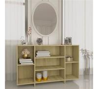 vidaXL Buffet chêne sonoma 120x30x75 cm