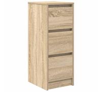vidaXL Buffet chêne Sonoma 29,5x34x76 cm Bois d'ingénierie