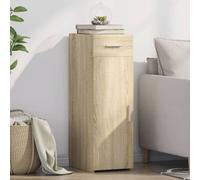 Vidaxl Buffet Chêne Sonoma 30x42,5x93 Cm Bois D'ingénierie Multicolore