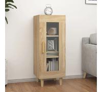 vidaXL Buffet Chêne sonoma 34,5x34x90 cm Bois d'ingénierie