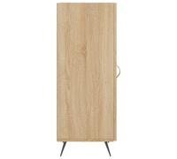 Vidaxl Buffet Chêne Sonoma 34,5x34x90 Cm Bois D'ingénierie Multicolore