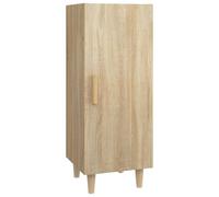 Vidaxl Buffet Chêne Sonoma 34,5x34x90 Cm Bois D'ingénierie Multicolore