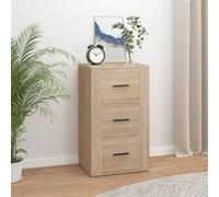 819423 vidaXL Buffet Chêne sonoma 40x33x70 cm Bois d'ingénierie