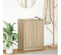 vidaXL Buffet chêne sonoma 57x34x76 cm bois d'ingénierie, meuble de rangement, meuble de rangement de cuisine, meuble de 861618