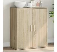 vidaXL Buffet chêne Sonoma 60x31x70 cm (840459) bois d'ingénierie, armoire de rangement Marron