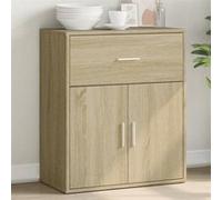 vidaXL Buffet Chêne Sonoma 60x31x70 cm Bois d'ingénierie Marron