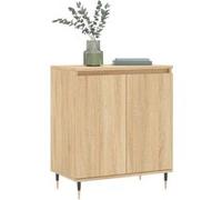 vidaXL Buffet Chêne sonoma 60x35x70 cm Bois d'ingénierie Marron G
