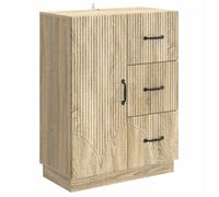 vidaXL Buffet Chêne Sonoma 66 x 34,5 x 87 cm Bois d'ingénierie 895317