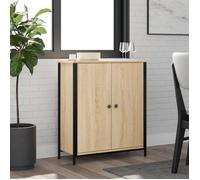 vidaXL Buffet Chêne Sonoma 70 x 30 x 80 cm Bois d'ingénierie Beige