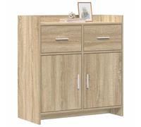 vidaXL Buffet Chêne Sonoma 75 x 36 x 80 cm Bois d'ingénierie,