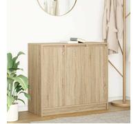 vidaXL Buffet chêne sonoma 85x34x76 cm bois d'ingénierie, meuble de rangement, meuble de rangement de cuisine, meuble de 861627