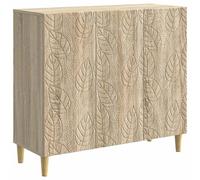 vidaXL Buffet Chêne Sonoma 89 x 34,5 x 80 cm Bois d'ingénierie