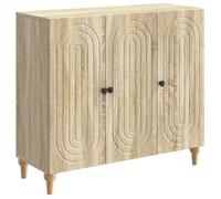 vidaXL Buffet Chêne Sonoma 89 x 34,5 x 80 cm Bois d'ingénierie 894187
