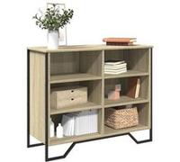 vidaXL Buffet chêne Sonoma 91×35,5×74,5 cm bois d'ingénierie