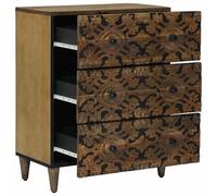 vidaXL Buffet de Rangement Marron 60 x 33,5 x 75 cm