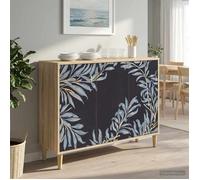 vidaXL Buffet DOKKUM Sonoma 102 x 33 x 75 cm Bois d'ingénierie 8006957