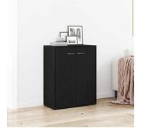 vidaXL Buffet 862449 en chêne noir 60 x 30 x 75 cm bois d'ingénierie