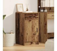 Vidaxl Buffet En Vieux Bois 40x41x75 Cm En Bois D'ingénierie