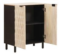 vidaXL Buffet Finition Lavage Blanc 60 x 33,5 x 75 cm