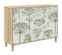 vidaXL Buffet Gotha Sonoma 102 x 33 x 75 cm Bois d'ingénierie