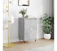 VIDAXL Buffet Gris béton