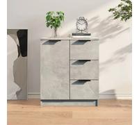 vidaXL Buffet Gris Béton