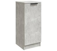 vidaXL Buffet Gris béton 30x30x70 cm Bois d'ingénierie