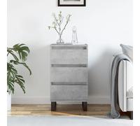 vidaXL Buffet Gris béton 40x35x70 cm