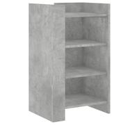 vidaXL Buffet Gris béton 45x35x75 cm