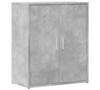 vidaXL Buffet Armoire de Rangement Gris béton 60x31x70 cm Bois d'ingénierie