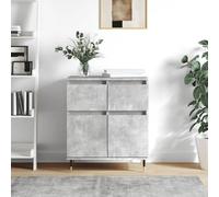 vidaXL Buffet Gris béton 60x35x70 cm