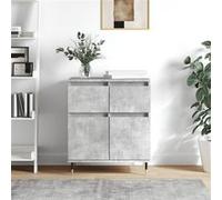 vidaXL Buffet Gris béton 60x35x70 cm