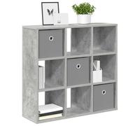 vidaXL Buffet Gris béton 73,5 x 24 x 69,5 cm