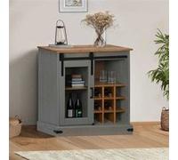 Vidaxl Buffet HALDEN - Gris