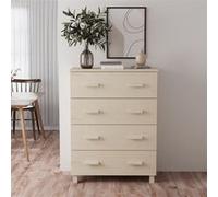 vidaXL Buffet HAMAR 79x40x103,5 cm - Marron miel