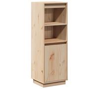 vidaXL Buffet haut – Meuble de salon 37x34x110 cm, bois massif de pin