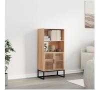 vidaXL Buffet Haut 60x35x125 cm Bois d'ingénierie, Buffet, Meuble de Rangement, Placard, Armoire, Meuble de Salon, Meuble latéral, Meuble Haut