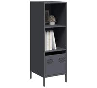 Buffet haut anthracite 35x39x103,5 cm acier