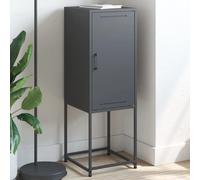 vidaXL Buffet haut - Anthracite - 36x39x107 cm