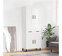 VIDAXL Buffet haut Blanc