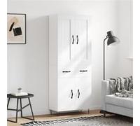 VIDAXL Buffet haut - Blanc
