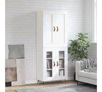 VIDAXL Buffet haut - Blanc