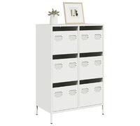 vidaXL Buffet Haut - Blanc