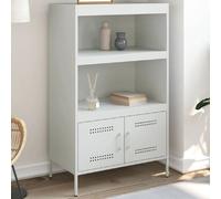 vidaXL Buffet haut - Blanc