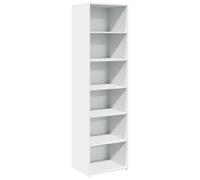 VidaXL Buffet haut - Blanc 50x41x185 cm
